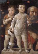 Andrea Mantegna The Holy Fmaily with Saint John